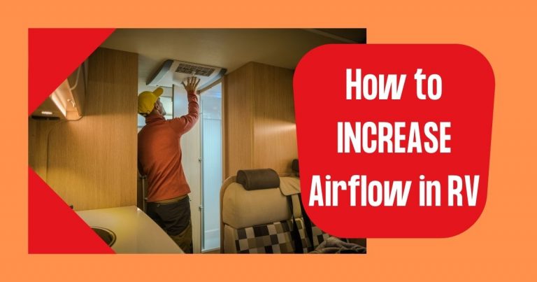 how to increase airflow in rv
