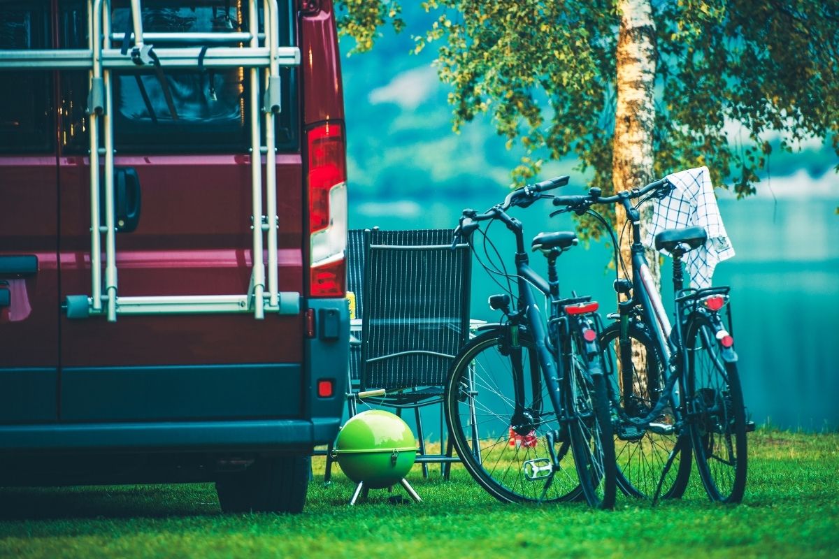 RV Camping and Biking