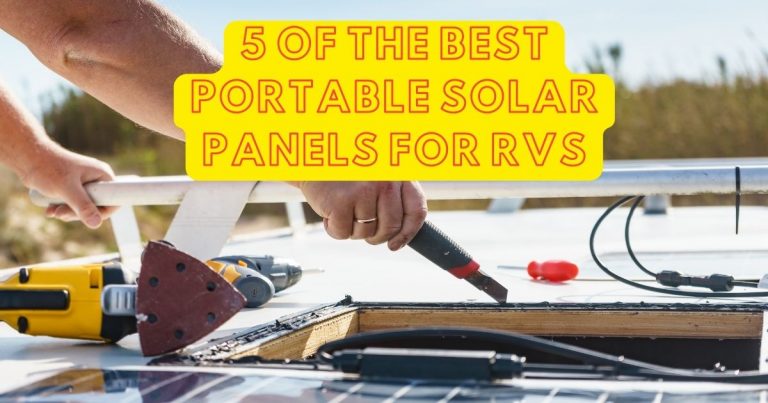 BEST Portable Solar Panels For RVs