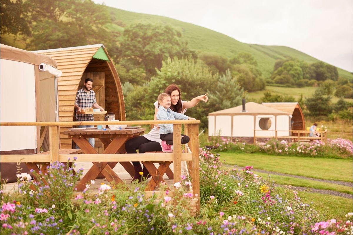 glamping holiday in wales