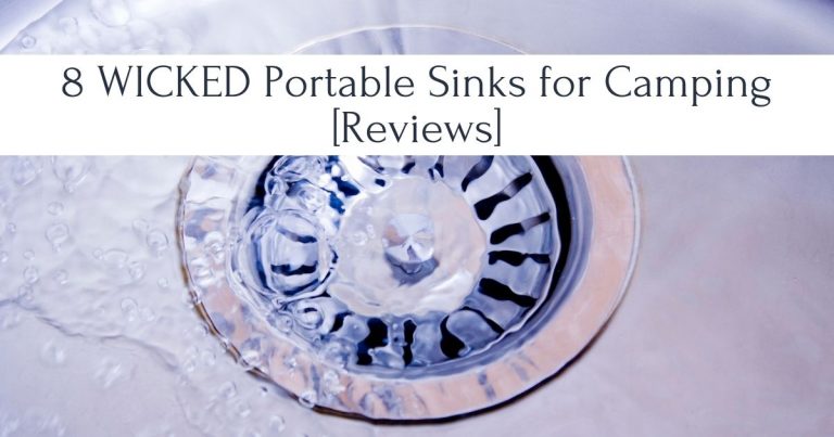 portable sinks for camping
