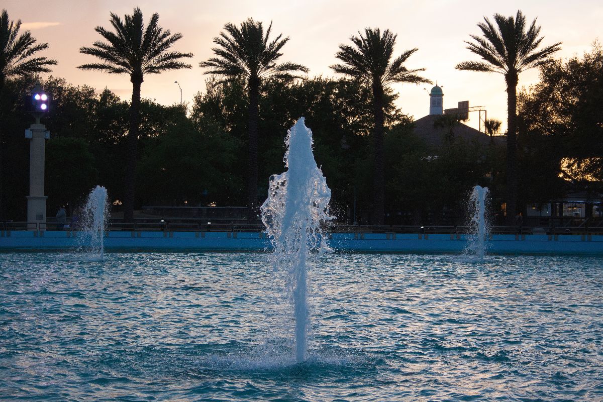 Friendship Fountain in Jacksonville Florida